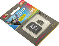 Карта памяти Silicon Power SP064GBSTXBU1V1GSP microSDXC Memory Card 64Gb UHS-I U1 Class10+ microSD-- SD