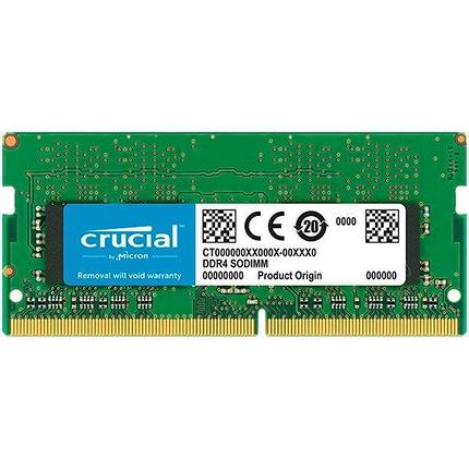 Модуль памяти Crucial CT8G4SFS832A DDR4 SODIMM 8Gb PC4-25600 (for NoteBook), фото 2