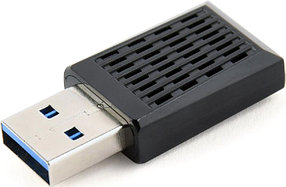 Сетевой адаптер USB WNP-UA1300-02 Gembird быстрый WiFi USB3 AC1300 mini