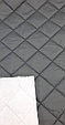 Ткань курточная Таффета 380T стеганая на утеплителе Хупон Прайм 250 гр/м Серая, фото 2