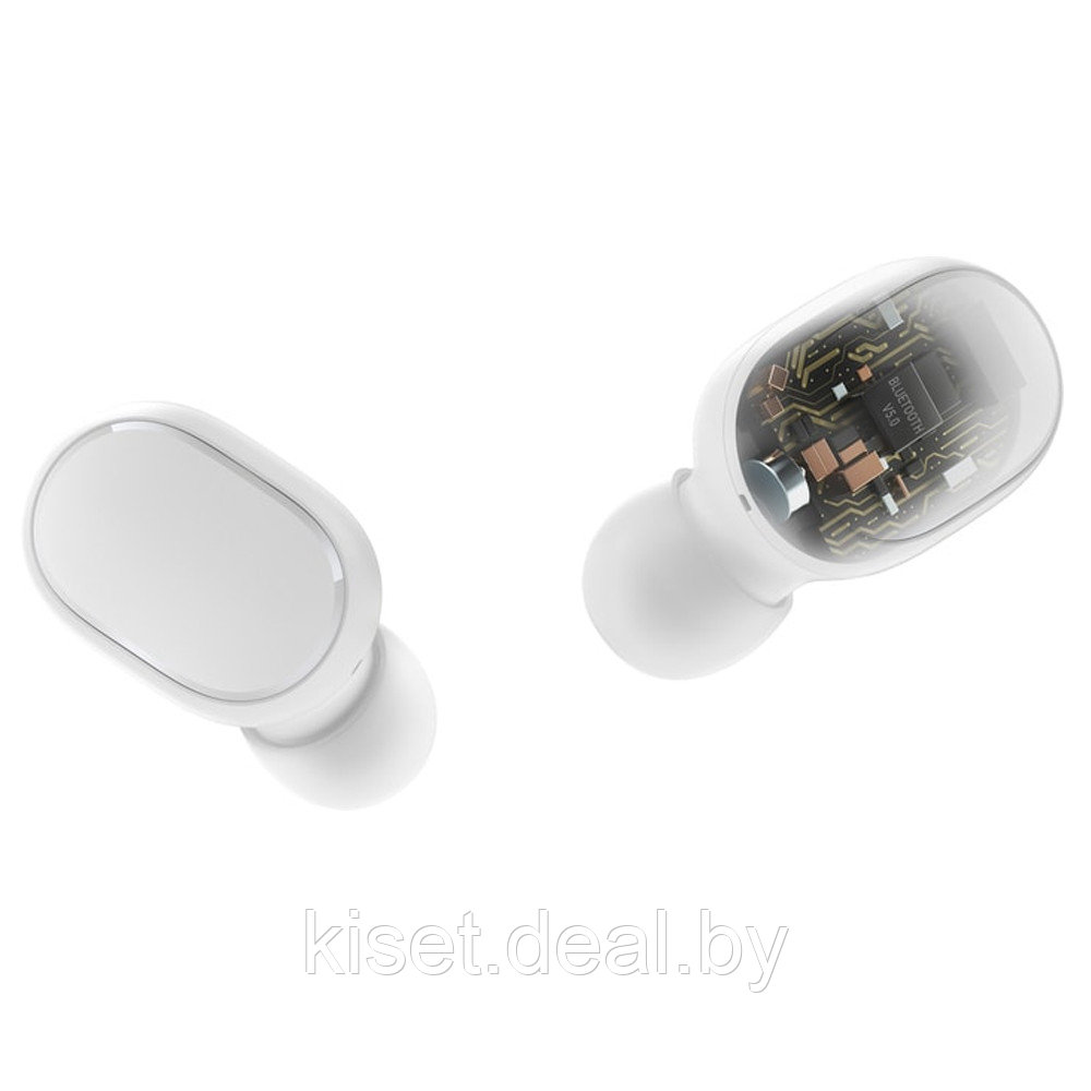 Беспроводные bluetooth наушники Xiaomi Redmi AirDots 2 TWSEJ061LS белый китайская версия - фото 2 - id-p219495975