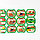 Набор цветных этикеток для заготовок 6,4х5,2см, фото 4