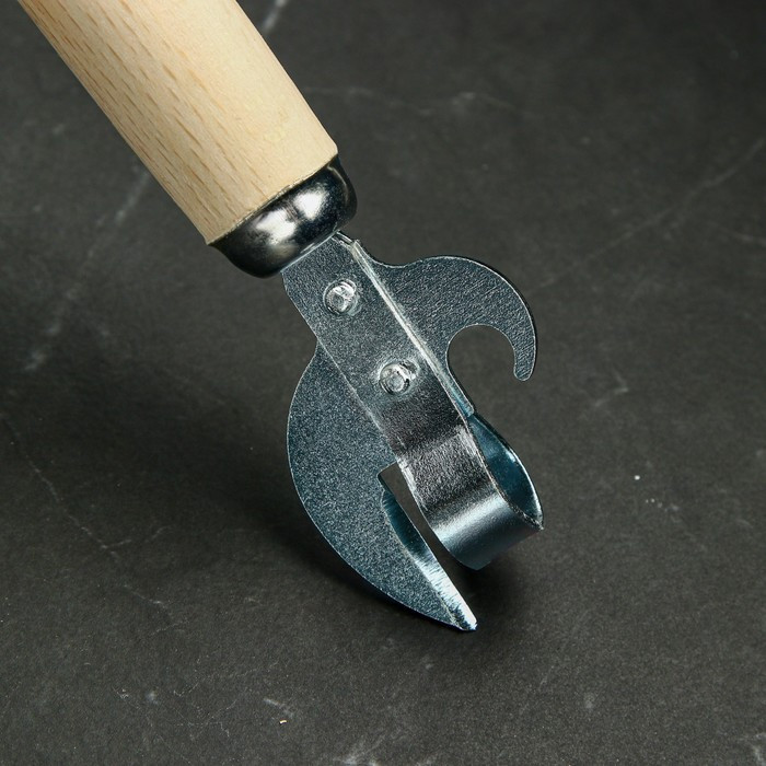 Нож консервный с деревянной ручкой 16см - фото 2 - id-p206979938
