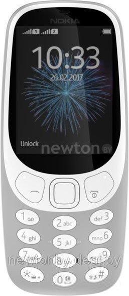 Кнопочный телефон Nokia 3310 Dual SIM (серый) - фото 1 - id-p220488578