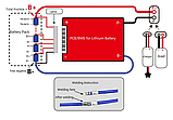 BMS LFP 8S 24V 200А DALY common port with balance, фото 3