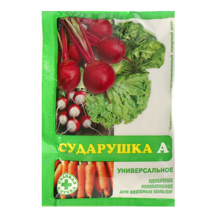 Сударушка универсальное удобрение д/овощных культур 60гр - фото 1 - id-p81016629