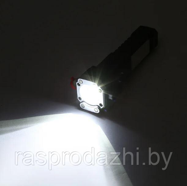 Фонарик спасательный аккумуляторный LED 3W TORCH - фото 4 - id-p220288789