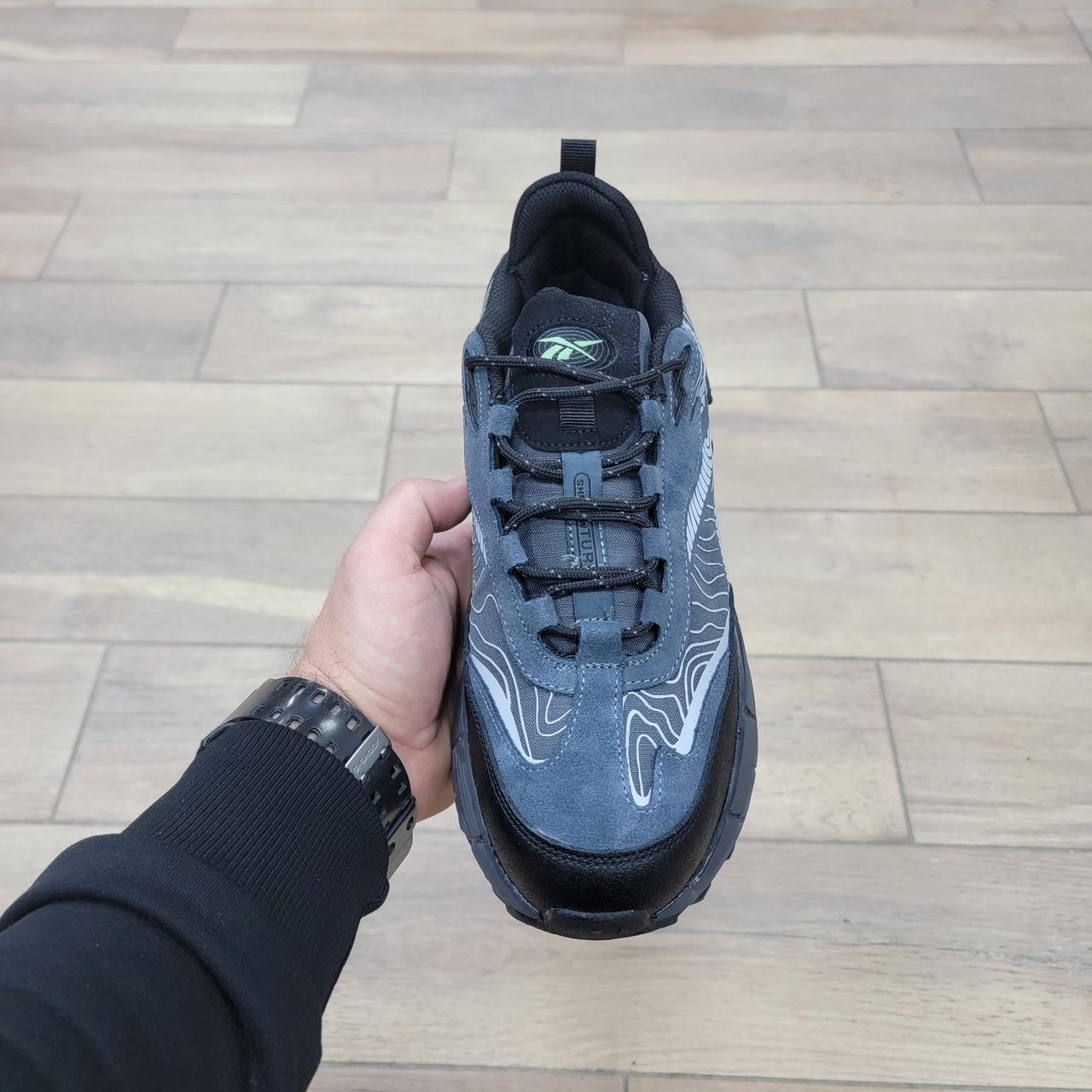 Кроссовки Reebok Zig Kinetica 2.5 Gray Black - фото 3 - id-p220435899