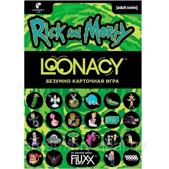 Настольная игра Hobby World Loonacy Рик и Морти - фото 2 - id-p220486158