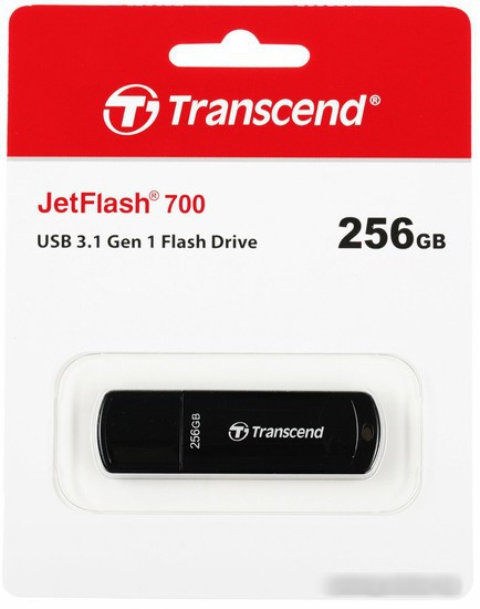 USB Flash Transcend JetFlash 700 256GB - фото 3 - id-p220488922