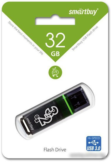 USB Flash Smart Buy Glossy Dark Grey 32GB [SB32GBGS-DG] - фото 2 - id-p220488951