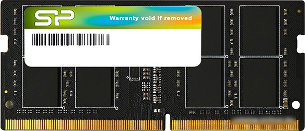 Оперативная память Silicon-Power 8ГБ DDR4 SODIMM 3200 МГц SP008GBSFU320X02 - фото 1 - id-p220489084