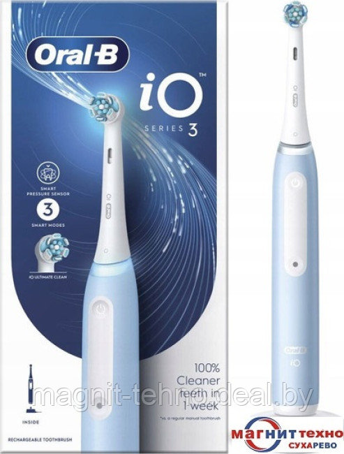 Электрическая зубная щетка Oral-B iO Series 3N iOG3.1A6.1D 8006540730850 - фото 2 - id-p220515810