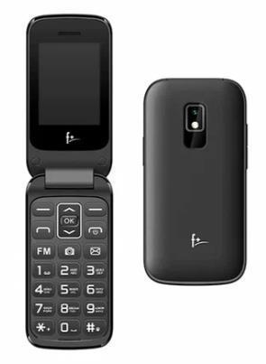 Телефон мобильный раскладной F+ Flip 240 черная раскладушка - фото 1 - id-p220531738