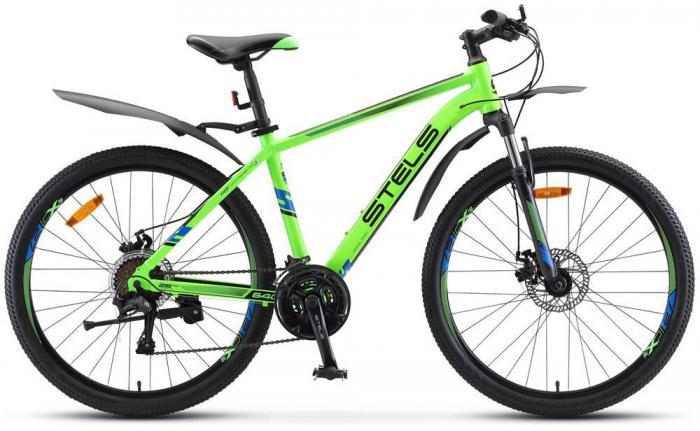 Горный велосипед 26 дюймов взрослый мужской скоростной алюминиевый дисковый STELS Navigator 640 MD 17 рама - фото 1 - id-p220531753