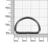 Полукольцо 25мм бл/ник 2,8 мм D