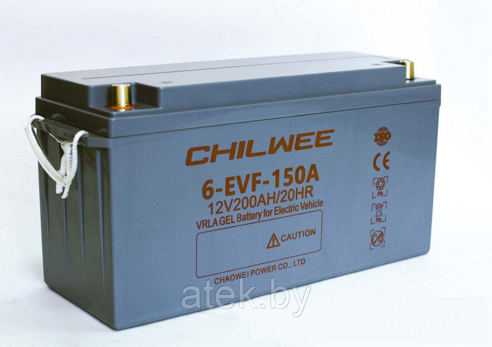 Аккумулятор 12V тяговый 6-EVF-150 GEL 150Ah C3 - фото 1 - id-p220532618