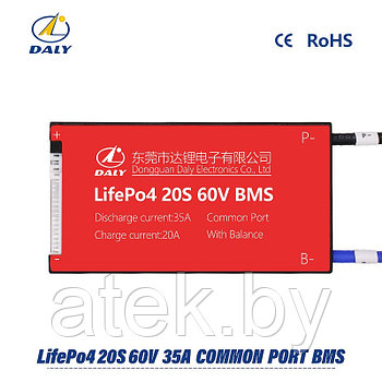BMS LFP 20S 60V 100A DALY common port with balance