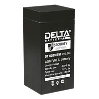 Аккумулятор Delta DT 6023 (6V 2.3Ah) для слаботочных систем