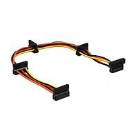 Cablexpert Кабеля питания SATA, 4x15pin(M)/15pin(F), 40см (CC-SATAMF-03)