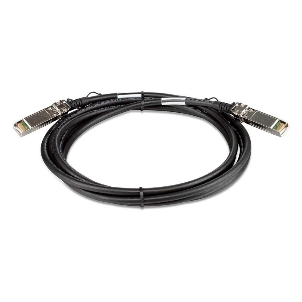 D-Link DEM-CB300S/D1A Пассивный кабель 10GBase-X SFP+ длиной 3 м для прямого подключения - фото 1 - id-p211090090