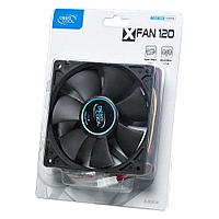 Вентилятор Deepcool DP-FDC-XF120 XFAN 120 (3пин 120x120x25мм 26дБ 1300об/мин)