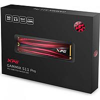 Накопитель SSD 512 Gb M.2 2280 M A-DATA XPG GAMMIX S11 Pro AGAMMIXS11P-512GT-C 3D TLC