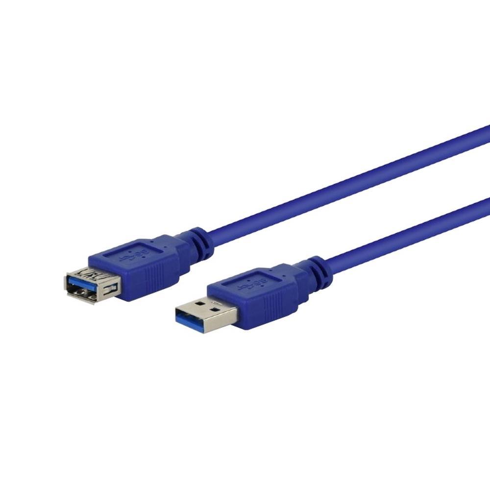 Gembird PRO CCP-USB3-AMAF-10, USB 3.0 кабель удлинительный 3.0м AM/AF позол. контакты, пакет - фото 1 - id-p214275768
