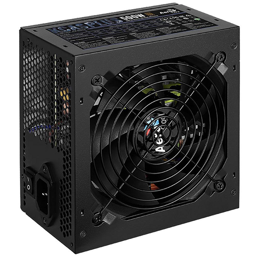 Блок питания Aerocool KCAS PLUS-500W (RTL) 500W ATX (24+2x4+2x6/8пин)