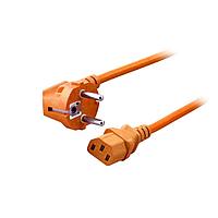 Кабель ACD ZJE-001 Шнур (кабель питания) ACD SUPER HEAVY DUTY 3*2,5 S22C13, (Schuko - C13), 16А, оранжевый,