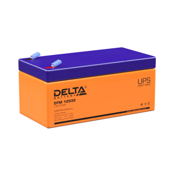 Аккумулятор для ИБП Delta. Battery Delta DTM 12032 voltage 12V, capacity 3.2Ah, 134x67x67mm - фото 1 - id-p220534105