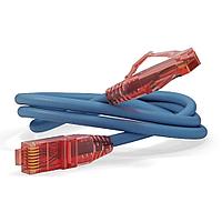 Патч-корд Hyperline PC-LPM-UTP-RJ45-RJ45-C5e-1.5M-LSZH-BL Кат.5е 1.5 м синий