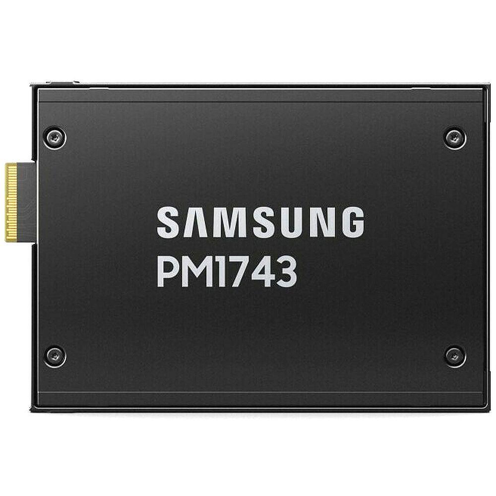 Твердотельный накопитель Samsung SSD PM1743 MZWLO7T6HBLA-00A07, 7680GB, U.3(2.5" 15mm), NVMe, PCIe 5.0 x4 R/W - фото 1 - id-p214734743