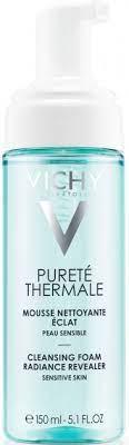 Пенка очищающая Vichy Виши Purete Thermale очищающая придающая сияние для чувствительной кожи, 150 мл - фото 1 - id-p220534561