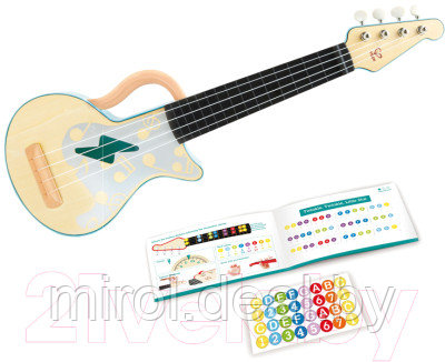 Музыкальная игрушка Hape Укулеле Рок-н-ролл / E0626_HP - фото 1 - id-p220538060