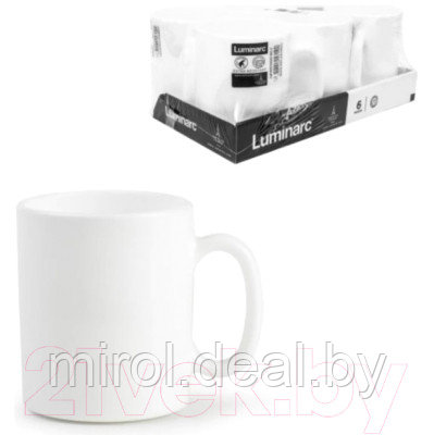 Набор кружек Luminarc Essence White N1230 - фото 2 - id-p220536870
