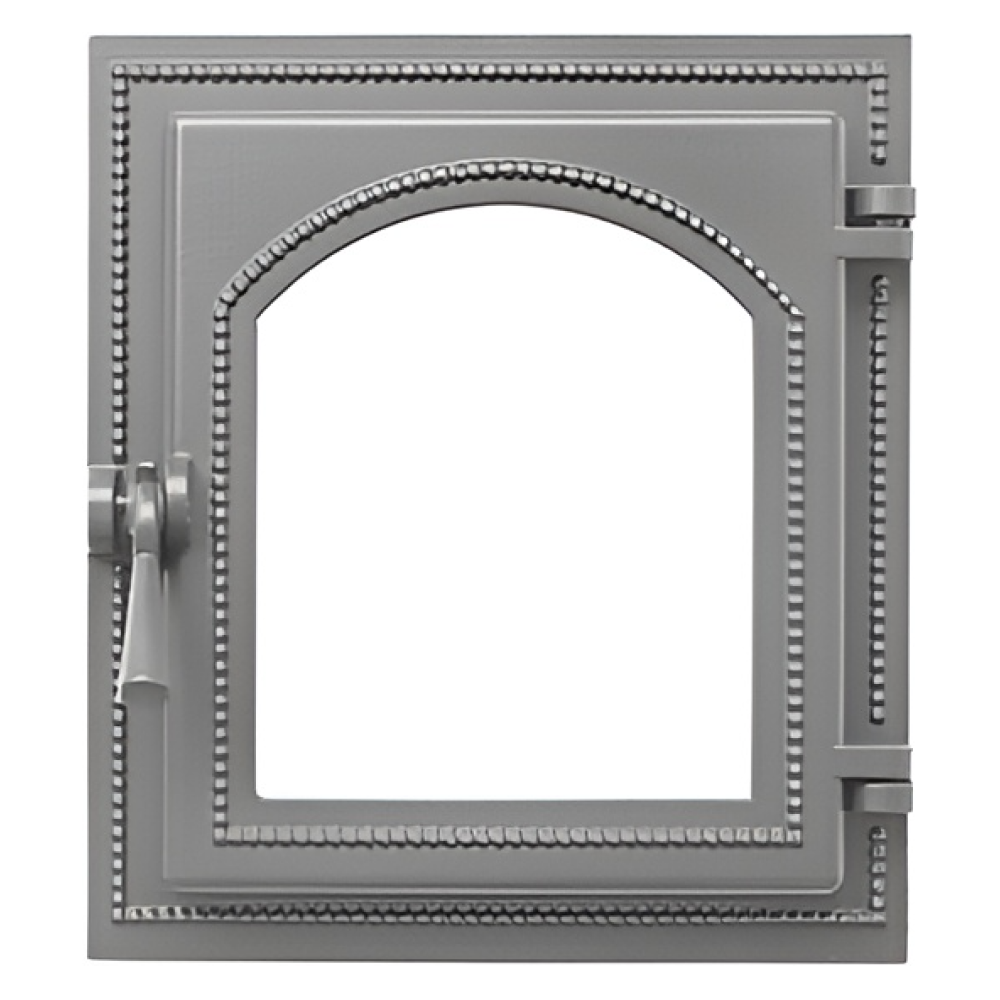 Дверка Везувий каминная 220 (не крашенная, без стекла) - фото 1 - id-p220538596