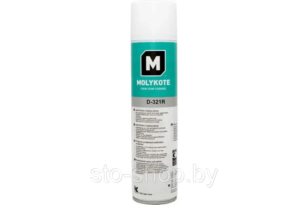Molykote D321R СУХАЯ Антифрикционная смазка Anti Friction Coating Spray 400мл