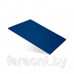 Доска разделочная 350х260х8 мм синяя пластик