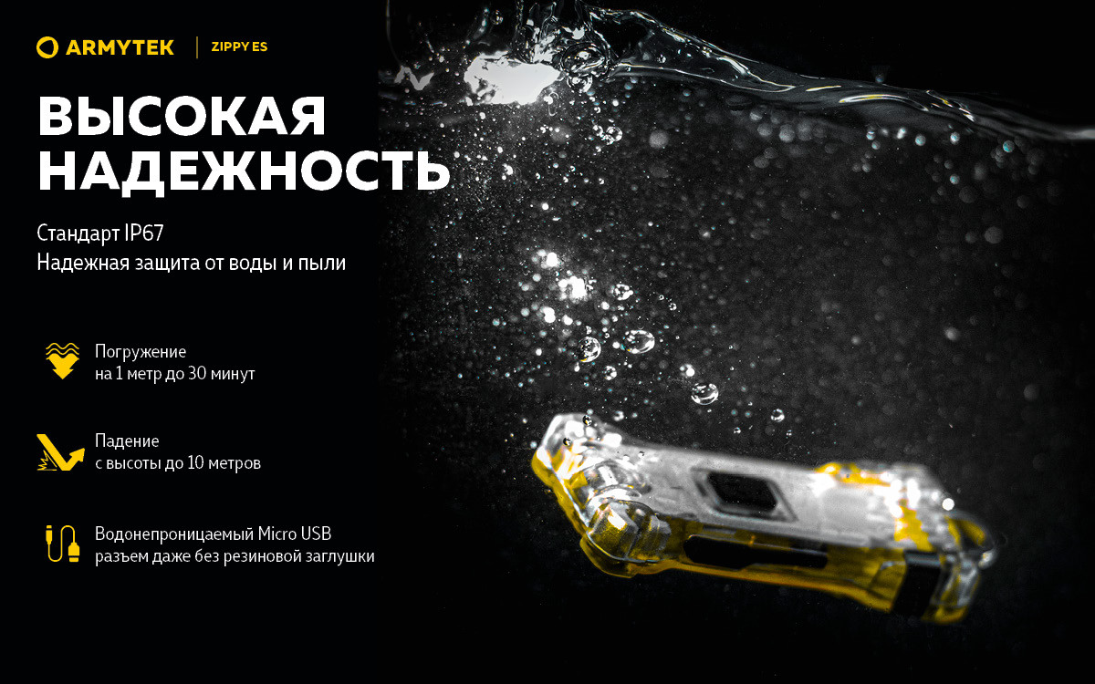 Фонарь многофункциональный Armytek Zippy Extended Set Серый - фото 6 - id-p219834645