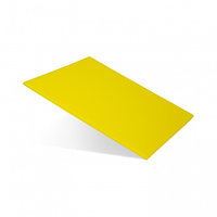 Доска разделочная 350х260х8 мм желтый пластик
