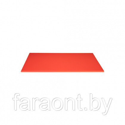 Доска разделочная 500х350х18 мм красный пластик - фото 2 - id-p220539740