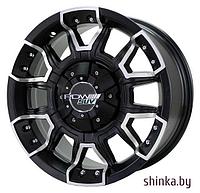 Литые диски PDW Blackout 16x7.5" 5x139.7мм DIA 108.2мм ET 32мм MTBS