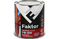 Грунтовка FAKTOR ГФ-021 красно-коричневая 1,9кг