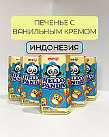 Печенье Meiji Hello Panda с ванильным кремом 45 гр