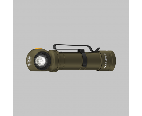 Фонарь с АКБ Armytek Wizard C2 Pro Max Olive (18650/21700, 4000лм,10 режимов,IP68) Оливковый - фото 3 - id-p219834649