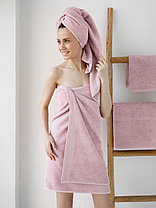 Махровое полотенце Guten Morgen Лаванда 70х140см, фото 3