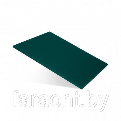 Доска разделочная 600х400х18 мм зеленый пластик - фото 1 - id-p220540247