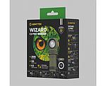 Фонарь с АКБ Armytek Wizard C2 Pro Olive  (18650, 2500лм, 12 режимов, IP68) Оливковый