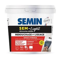 Суперлегкая, заполняющая шпатлевка для трещин, стыков Semin Sem-Light, 1 л